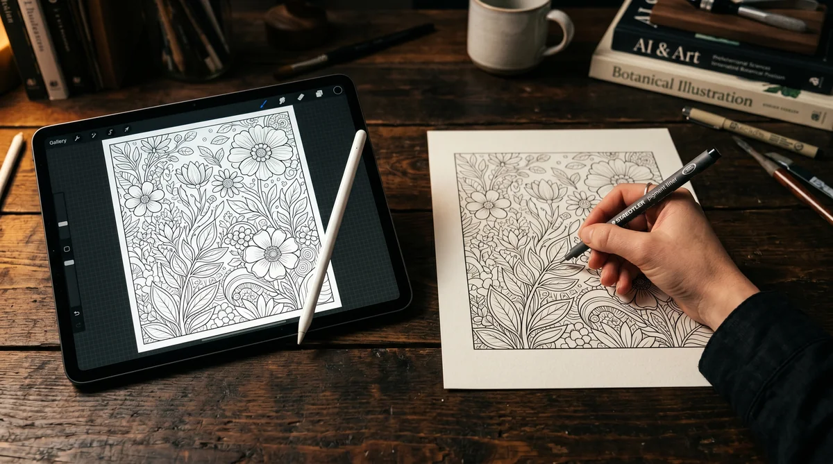 AI Tools for Creating Coloring Pages