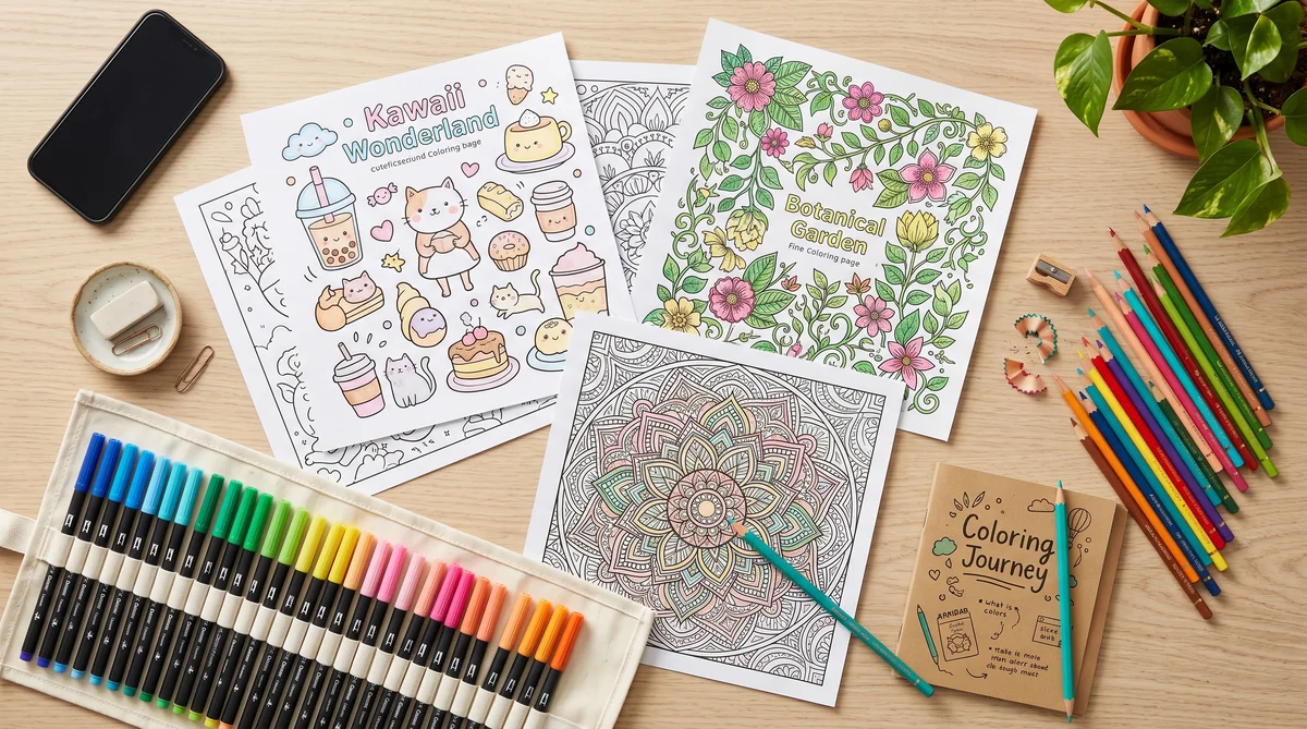 Best Coloring Book Prompts for AI Creators