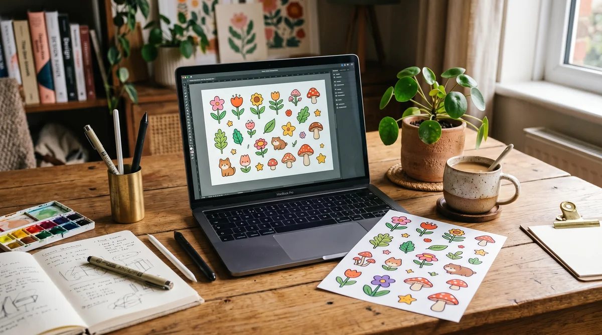 How to Build a Clipart Business on Etsy Using AI