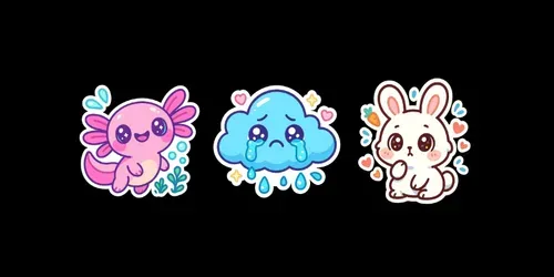 Adorable Kawaii Pastel Stickers 2