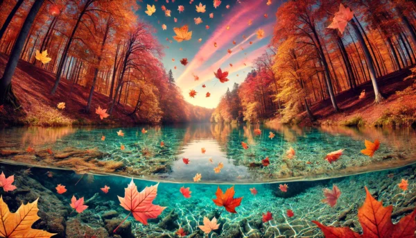 Surreal Autumn Dreamscape Panoramas DALL-E 3 Prompt